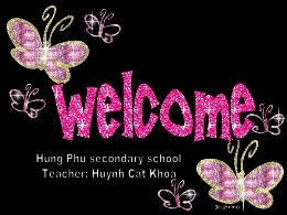 Bài giảng Tiếng Anh 6 - Unit 4, Lesson 1: A.