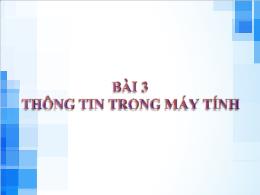 Bài giảng Tin học 6 (Kết nối tri thức) - Bài