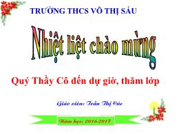 Bài giảng Toán 6 - Bài 15: Tìm một số biết gi