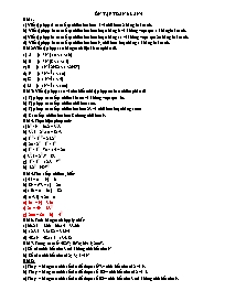 Bài tập ôn tập Covid 19 các môn Khối 6 - Lần 