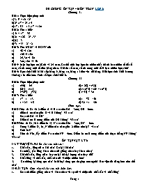 Bài tập ôn tập Covid 19 các môn Khối 6