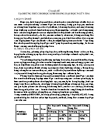 Chuyên đề Tạo hứng thú cho học sinh trong dạy