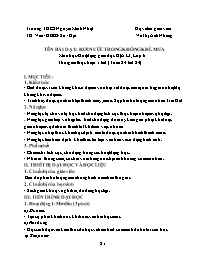 Giáo án Địa lí 6 - Tuần 24 - Năm học 2020-202