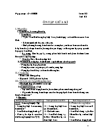 Giáo án Địa lí 6 - Tuần 8 - Năm học 2020-2021