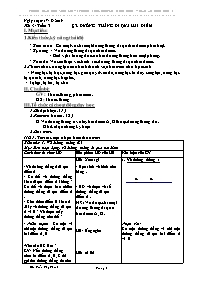 Giáo án Hình học 6 - Tuần 3 - Năm học 2019-20