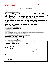Giáo án Hình học 6 - Tuần 34, Tiết 29: Ôn tập