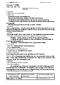 Giáo án Lịch sử 6 - Tuần 15 - Năm học 2020-20