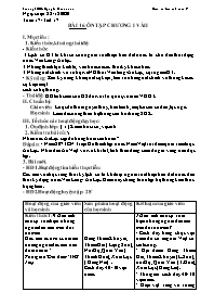 Giáo án Lịch sử 6 - Tuần 17 - Năm học 2020-20