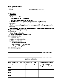 Giáo án Lịch sử 6 - Tuần 18 - Năm học 2020-20