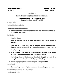 Giáo án Lịch sử 6 - Tuần 27 - Đặng Văn Gấu