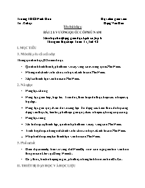 Giáo án Lịch sử 6 - Tuần 31 - Đặng Văn Gấu