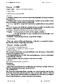 Giáo án Lịch sử 6 - Tuần 8 - Năm học 2020-202