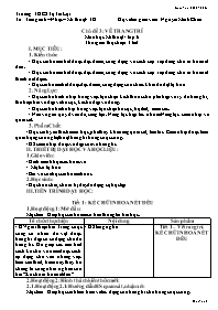 Giáo án Mĩ thuật 6 - Chủ đề 3: Vẽ trang trí -