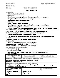 Giáo án môn Ngữ văn 6 - Tuần 8, Tiết 29-32 -