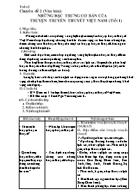Giáo án Nâng cao Ngữ văn 6 - Chuyên đề 2: Nhữ