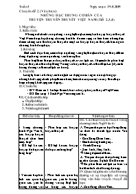Giáo án Nâng cao Ngữ văn 6 - Chuyên đề 2: Nhữ