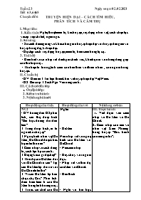 Giáo án Nâng cao Ngữ văn 6 - Tuần 23, Chuyên