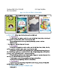 Giáo án Ngữ văn 6 (Chân trời sáng tạo) - Bài 