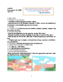 Giáo án Ngữ văn 6 (Chân trời sáng tạo) - Tuần