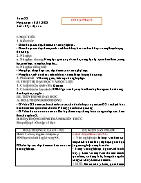 Giáo án Ngữ văn 6 (Chân trời sáng tạo) - Tuần