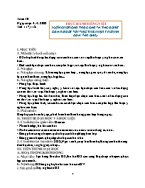 Giáo án Ngữ văn 6 (Chân trời sáng tạo) - Tuần