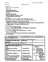 Giáo án Ngữ văn 6 - Tuần 4 - Năm học 2019-202