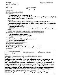 Giáo án Ngữ văn 6 - Tuần 4, Tiết 13-16 - Năm