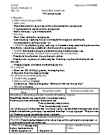 Giáo án Ngữ văn 6 - Tuần 8, Tiết 29-32 - Năm