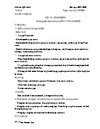 Giáo án Ngữ văn 6 - Tuần 9, Tiết 33-36 - Năm