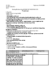 Giáo án Ngữ văn Lớp 6 - Tuần 1, Tiết 1-4 - Nă