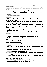 Giáo án Ngữ văn Lớp 6 - Tuần 2, Tiết 5-8 - Nă