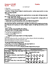 Giáo án Số học 6 - Tuần 27 - Năm học 2018-201