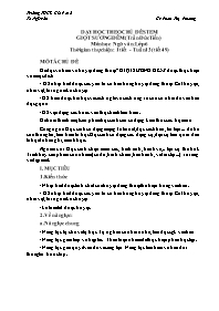 Giáo án Stem Ngữ văn 6 - Tuần 13 - Phan Thị P