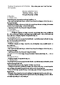 Giáo án Tin học 6 (Kết nối tri thức) - Tuần 2