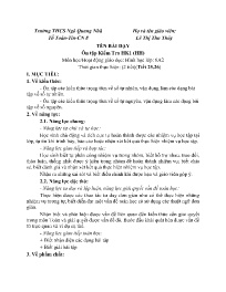 Giáo án Toán 6 (Hình học) - Tuần 17 - Năm học