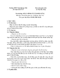 Giáo án Toán 6 (Hình học) - Tuần 20 - Năm học