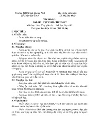 Giáo án Toán 6 (Hình học) - Tuần 22 - Năm học