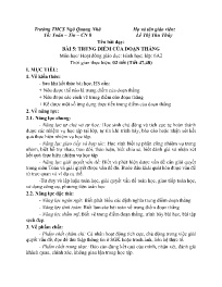 Giáo án Toán 6 (Hình học) - Tuần 28 - Năm học