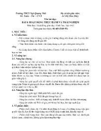 Giáo án Toán 6 (Hình học) - Tuần 31 - Năm học