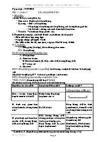 Giáo án Toán 6 (Hình học) - Tuần 7 - Năm học 