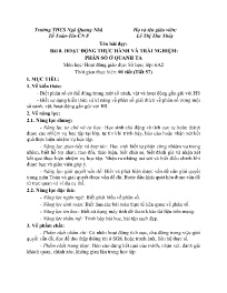 Giáo án Toán 6 (Số học) - Tuần 25 - Năm học 2