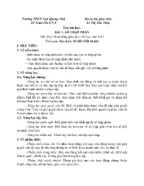 Giáo án Toán 6 (Số học) - Tuần 27 - Năm học 2