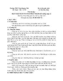 Giáo án Toán 6 (Số học) - Tuần 32 - Năm học 2