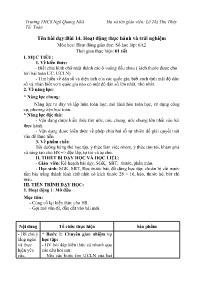 Giáo án Toán 6 (Số học) - Tuần 7 - Năm học 20