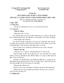 Giáo án Toán 6 - Tuần 10 - Năm học 2023-2024 