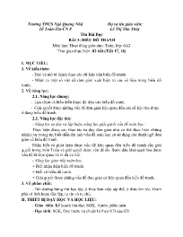 Giáo án Toán 6 - Tuần 13 - Năm học 2023-2024