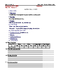 Giáo án Toán 6 - Tuần 14 - Năm học 2018-2019 