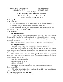 Giáo án Toán 6 - Tuần 14 - Năm học 2023-2024