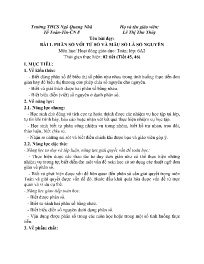 Giáo án Toán 6 - Tuần 19 - Năm học 2023-2024