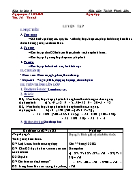 Giáo án Toán 6 - Tuần 6 - Năm học 2018-2019 -